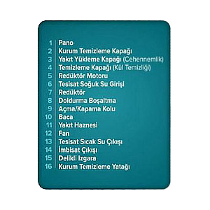 helezonlu kalorifer kazanı