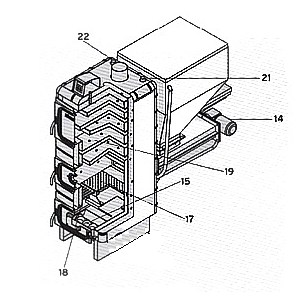 Pistonlu kül boşaltmasız kazan