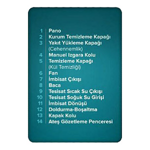 MANUEL ELLE BESLEMELİ KALORİFER KAZANI