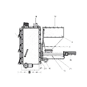 Pistonlu kül boşatmalı