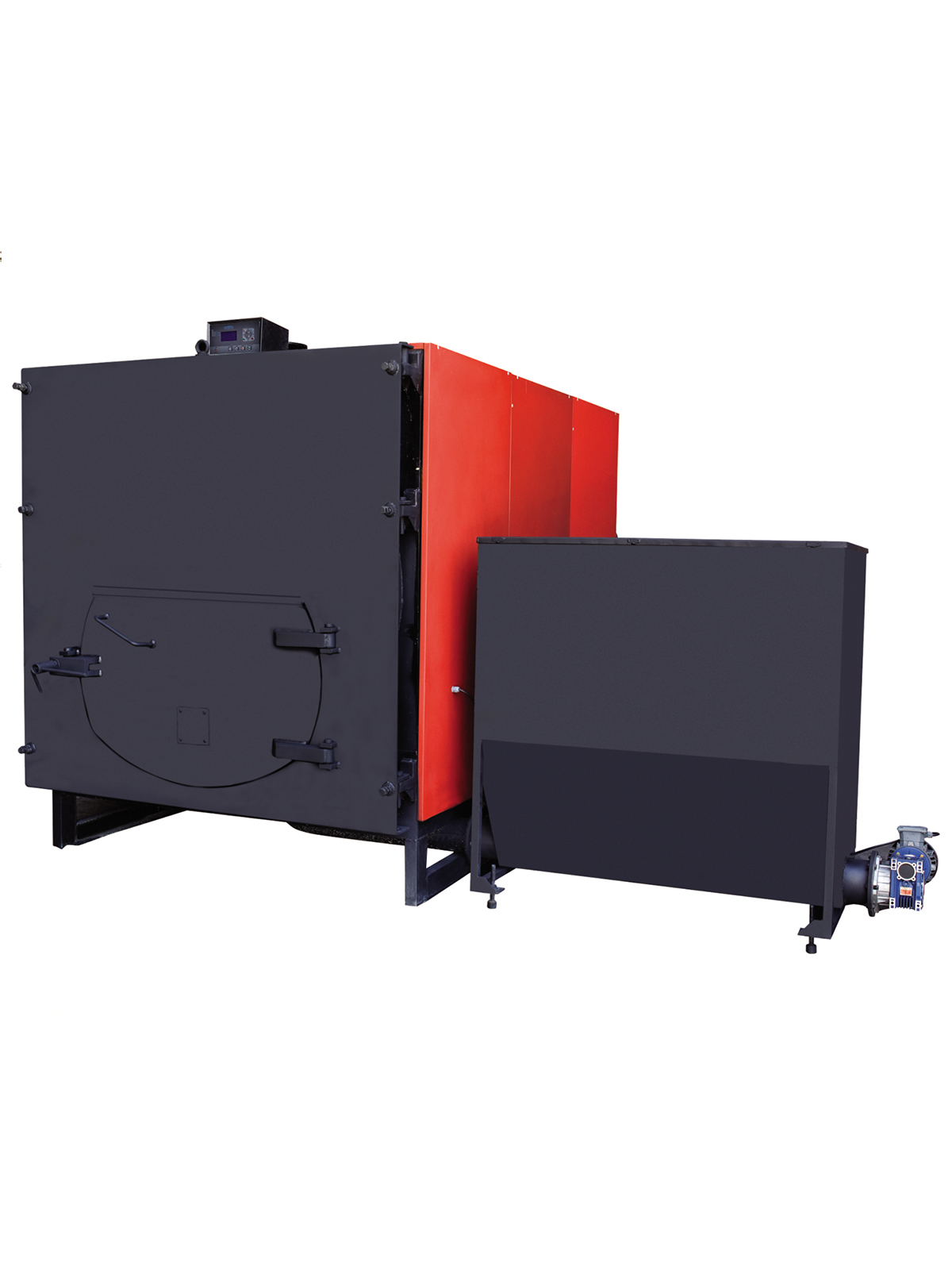 KÖMÜR TOZU VE BIÇKI TOZU YAKAN STOKERLİ MERKEZi KALORİFER KAZANI